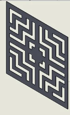 Box design dxf