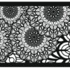 Flower design (single door iron gate design) dxf