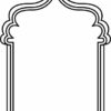 Mehrab or Front Border of temple-Type-1 (Pack of 28 CDR files for CNC & Laser)