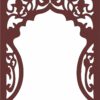Mehrab or Front Border of temple-Type-1 (Pack of 28 CDR files for CNC & Laser)