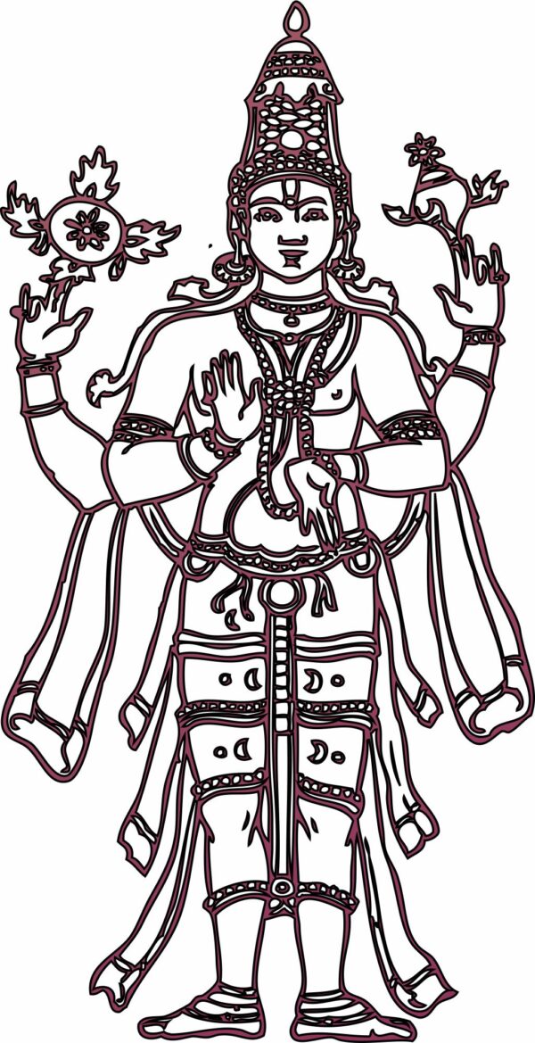 Shree Vishnu Ji (2 CDR Designs)