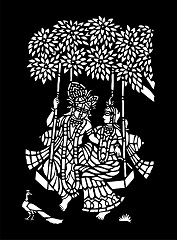Shree Radha Krishna (Pack of 5 CDR Designs for CNC & Laser Cutting)