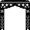 Mehrab or Front Border of temple-Type-1 (Pack of 28 CDR files for CNC & Laser)