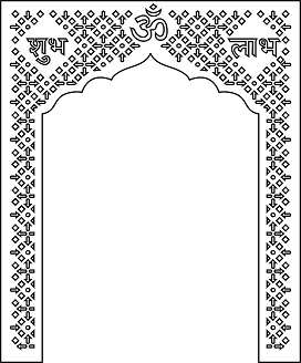 Mehrab or Front Border of temple-Type-1 (Pack of 28 CDR files for CNC & Laser)