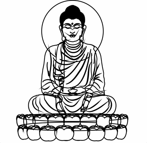 Buddha-(Pack of 15 CNC & Laser ready to cut files)