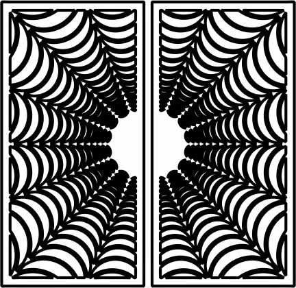 Temple Doors (17 CDR Designs)