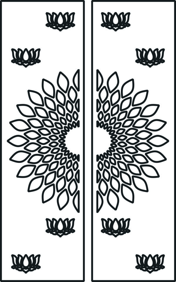 Temple Doors (17 CDR Designs)