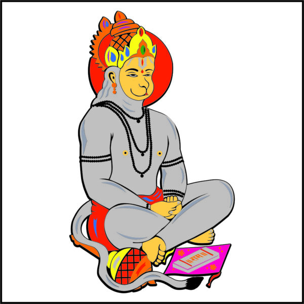 Shree Hnumanji or Bajrangbali or Anjney (60 CDR vector files)