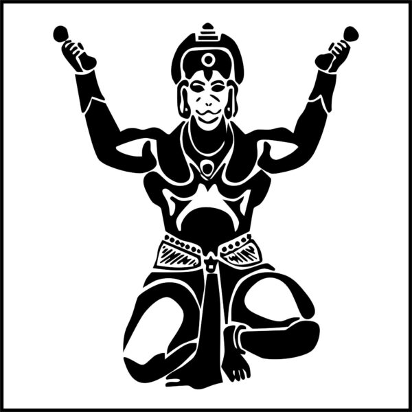 Shree Hnumanji or Bajrangbali or Anjney (60 CDR vector files)