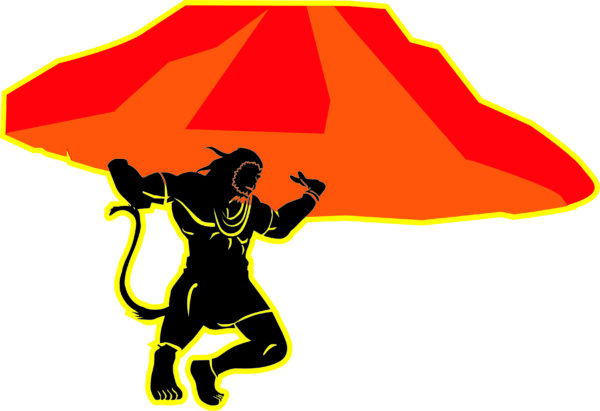 Shree Hnumanji or Bajrangbali or Anjney (60 CDR vector files)