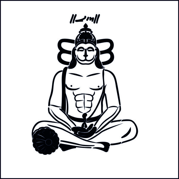 Shree Hnumanji or Bajrangbali or Anjney (60 CDR vector files)