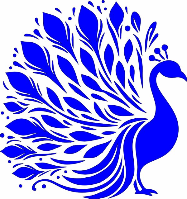 Mor or Peacock (Pack of 31 CDR files for CNC & Laser cutting)