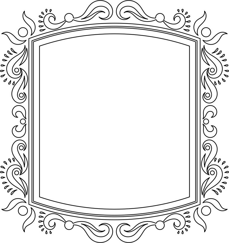 Mirror Cd R File Mirror Frames (More Than 70 CDR Files) - shopdxf.com