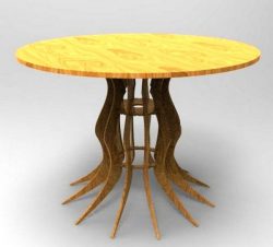 Wooden Table (More than 15 CDR files)