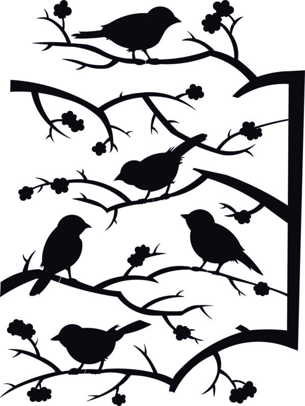 Tree, Leaves & Fruits (More than 75 CDR files)