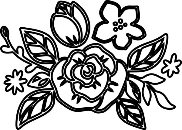 Flowers or Floral designs (151 CDR files for CNC & Laser)