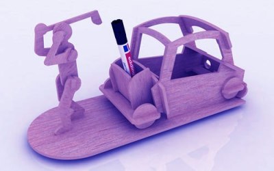Desk Organizer (17 CDR files)